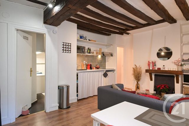 Appartement F2 à vendre - 2 pièces - 29.58 m2 - PARIS - 75004 - ILE-DE-FRANCE - Century 21 Alpha Saint Louis